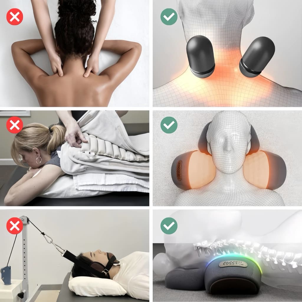 Pillura® 3 in 1 Neck Massager Pillow